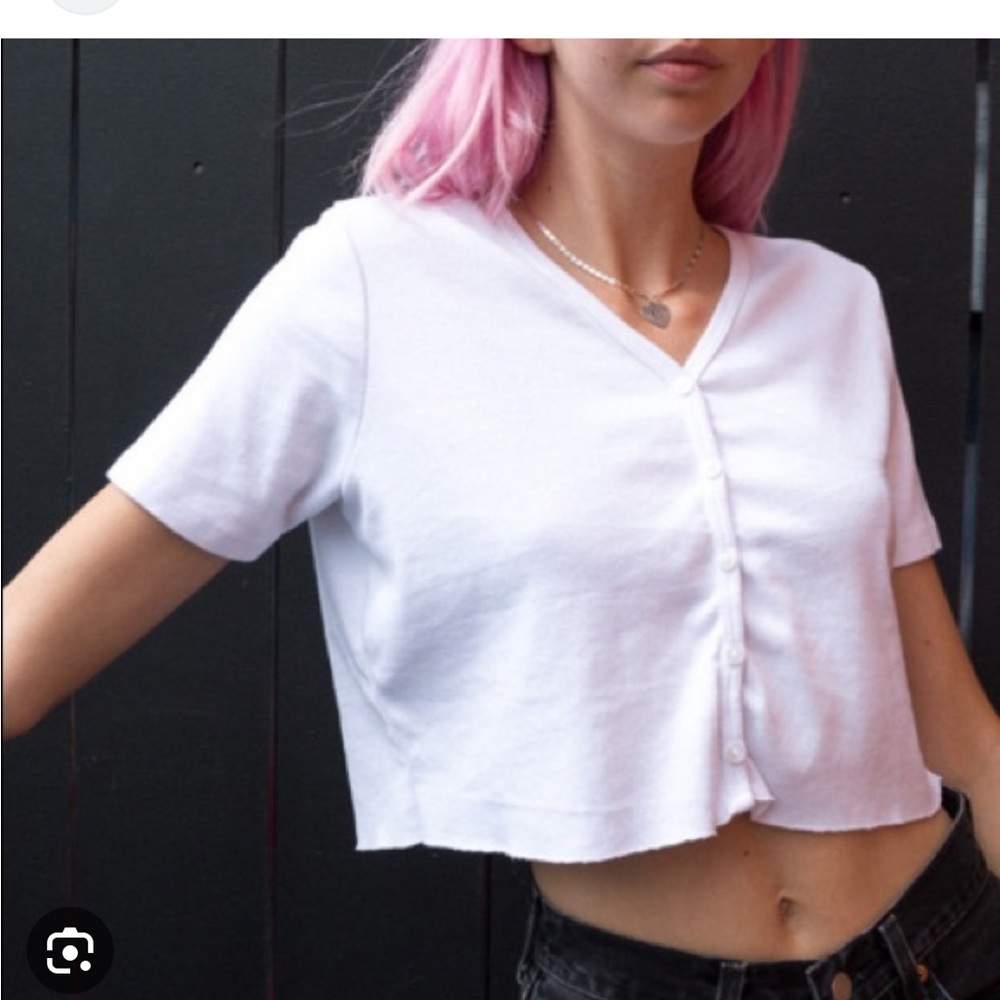 Brandy Button Top